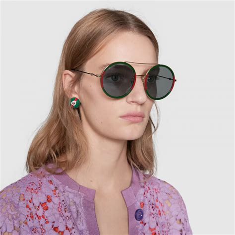 gucci gg0061s 003 sunglasses|Gucci sunglasses bumblebee.